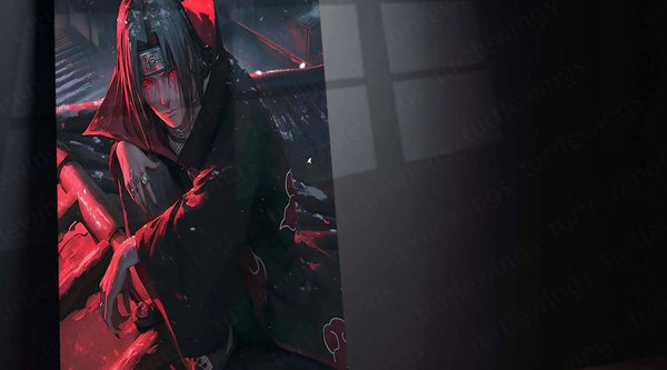 Itachi Uchiha Metal Poster: The Tragic Hero - TURTLEWINGS