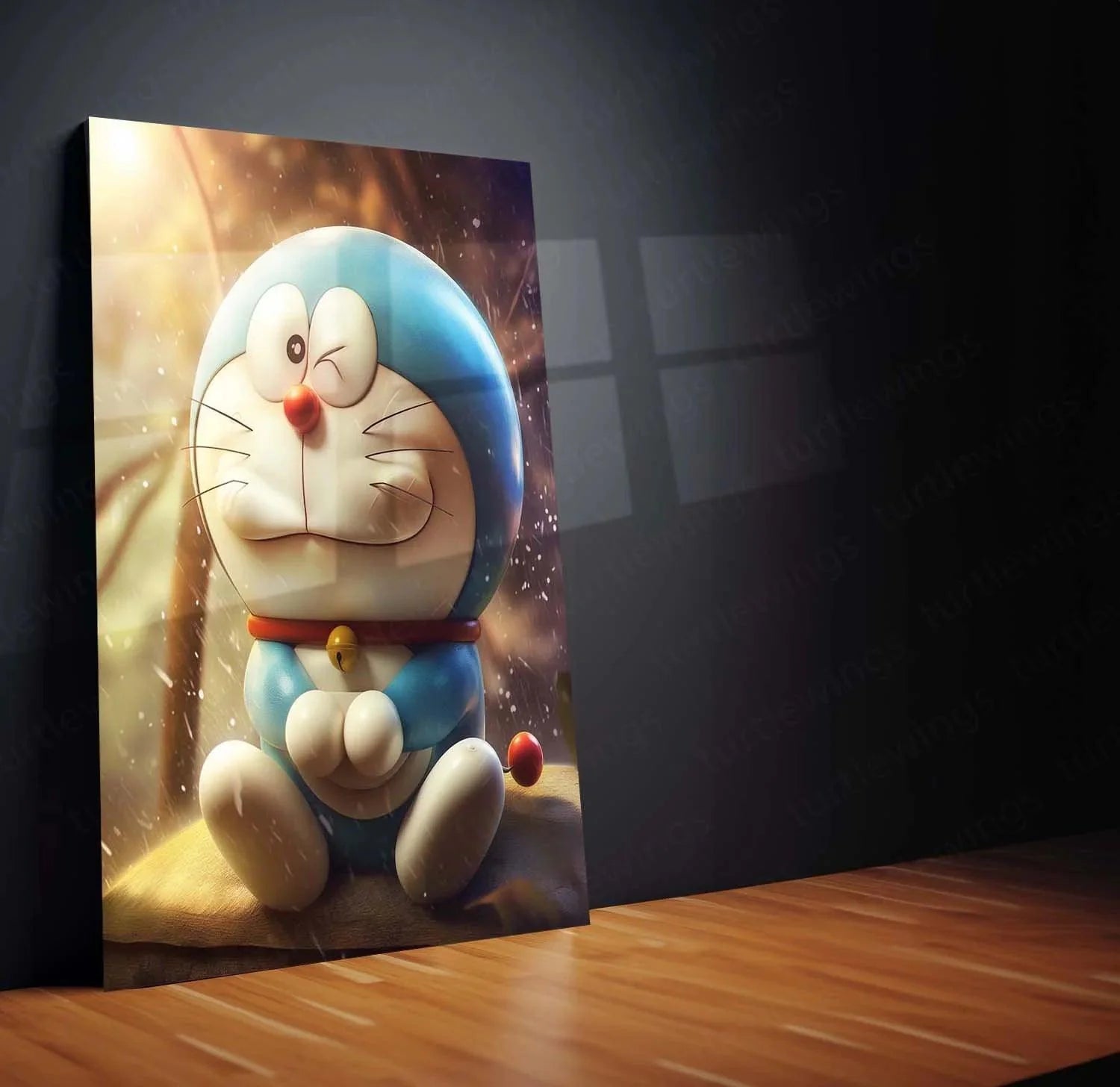 Doraemon: The Time-Traveling Cat Metal Poster – TURTLEWINGS