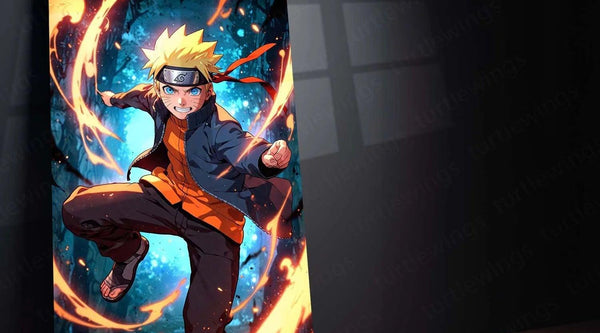 Naruto Uzumaki Metal Poster: Believe It! - TURTLEWINGS
