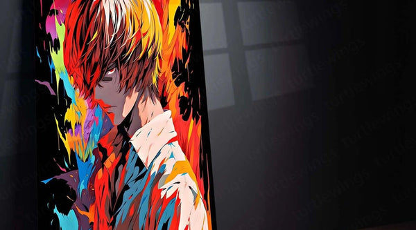 Light Yagami Metal Poster: Are You Kira?
