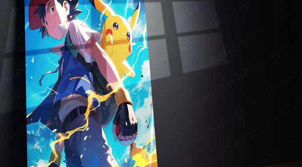 Ash Ketchum: The Ultimate Pokémon Master Metal Poster - TURTLEWINGS
