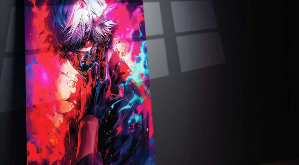 Ken Kaneki: The One-Eyed Ghoul Metal Poster - TURTLEWINGS