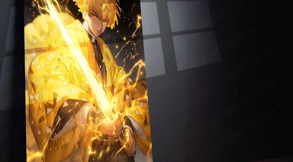 Zenitsu Agatsuma: The Cowardly Hero with Lightning-Fast Skills - TURTLEWINGS