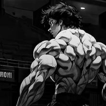 Baki Metal Poster - TURTLEWINGS