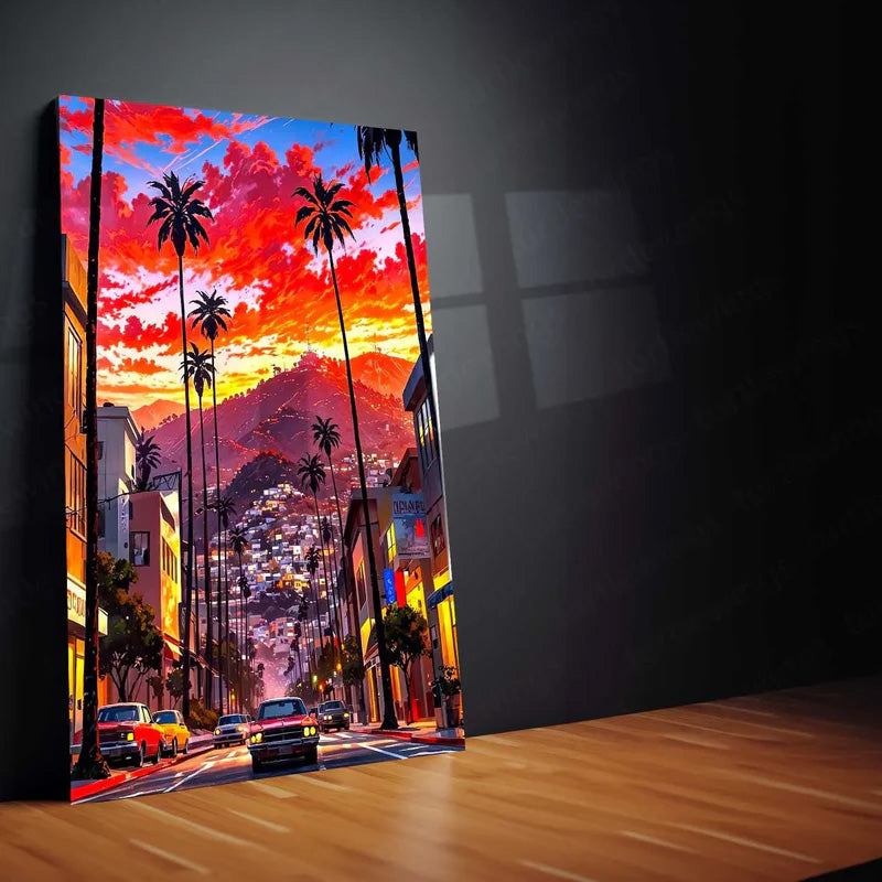 Abstract Metal Poster - TURTLEWINGS