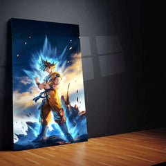 Goku – DbZ Metal Poster 1 - TURTLEWINGS