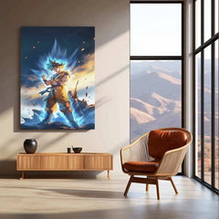 Goku – DbZ Metal Poster 1 - TURTLEWINGS