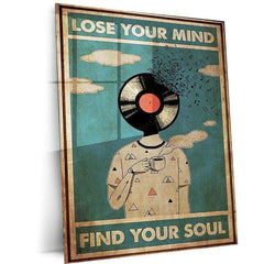 General Aesthetic Metal Poster – Minimalistic & Elegant Art - TURTLEWINGS