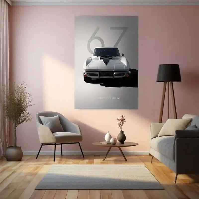 1967 Corvette Stingray 427 – American Classic Legend | Muscle Car Metal Frame