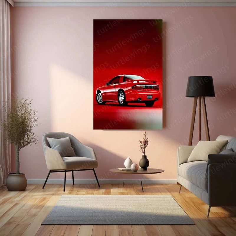 1994 Pontiac Firebird Trans Am Metal Poster | Classic Muscle Car Wall Art - TURTLEWINGS