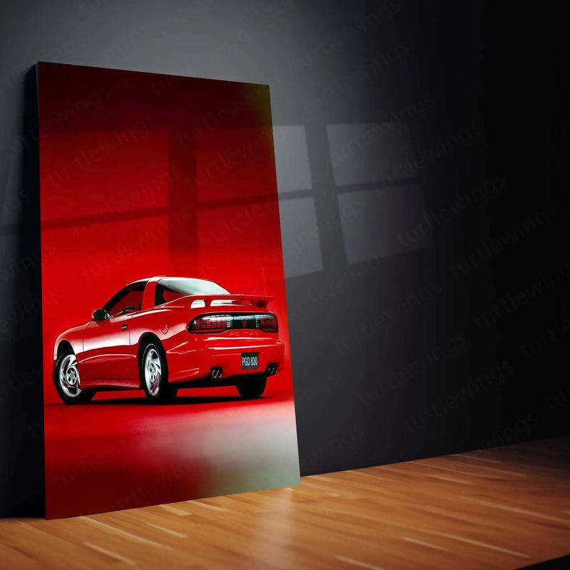 1994 Pontiac Firebird Trans Am Metal Poster | Classic Muscle Car Wall Art - TURTLEWINGS