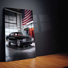 2016 Chevrolet Chevelle Slammer Concept Metal Poster | Classic Muscle Car Art - TURTLEWINGS