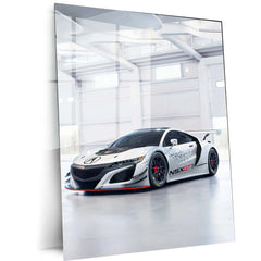 2017 Acura NSX GT3 Metal Poster | Precision Engineering & Motorsport Art - TURTLEWINGS