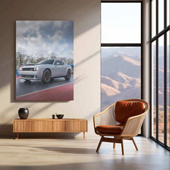 2023 Dodge Challenger SRT Demon 170 Metal Poster | Ultimate Muscle Car Art - TURTLEWINGS