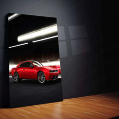 2024 Dodge Charger Daytona Metal Poster | Iconic Muscle Car Art - TURTLEWINGS