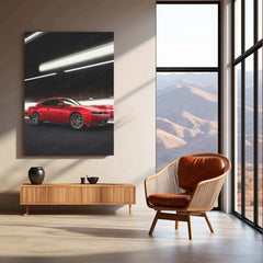 2024 Dodge Charger Daytona Metal Poster | Iconic Muscle Car Art - TURTLEWINGS