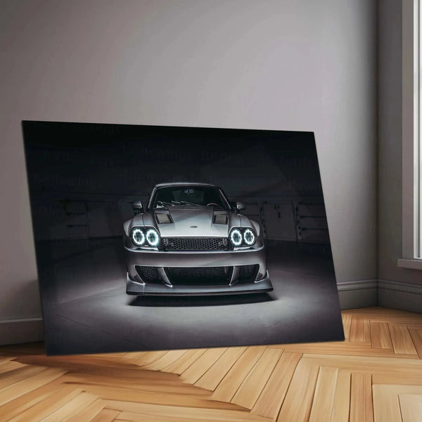 Car Metal Poster | 2024 TWR Supercat Metal Poster – Hypercar Performance Wall Art - TURTLEWINGS