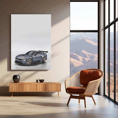 2025 Ford Mustang GTD Metal Poster | Supercar Wall Art | Racing Decor - TURTLEWINGS