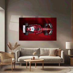 Car Metal Poster | 2025 Formula 1 Ferrari SF-25-004 Metal Poster – Ultimate Racing Wall Art 1 - TURTLEWINGS