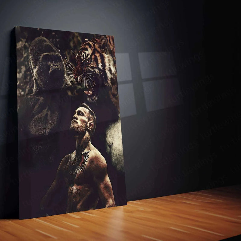 Conor McGregor – The Notorious Fighter Metal Poster2 - TURTLEWINGS