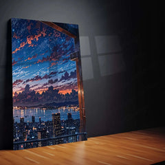 Urban aesthetic Metal Poster | Aesthetic Split Image Set of 3 Metal Posters – Modern & Minimalist Wall Art - TURTLEWINGS