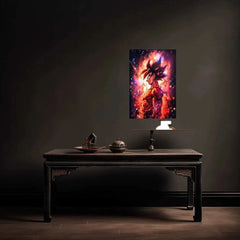 Dragon Ball Z Metal Poster | Goku, Vegeta & Iconic DBZ Wall Art | Anime Collectible Print Description - TURTLEWINGS