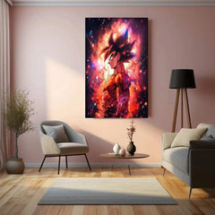 Dragon Ball Z Metal Poster | Goku, Vegeta & Iconic DBZ Wall Art | Anime Collectible Print Description - TURTLEWINGS