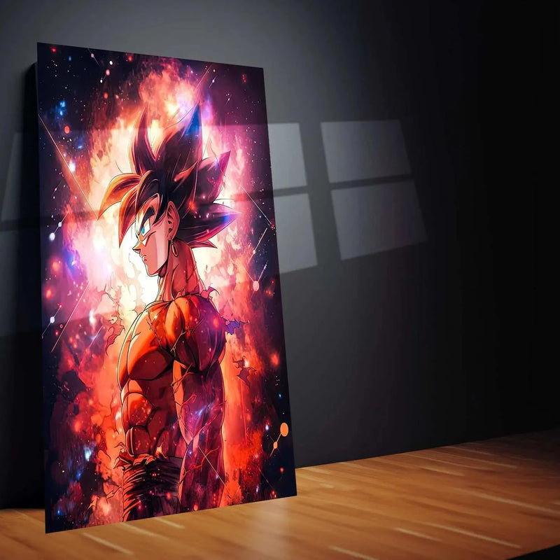 Dragon Ball Z Metal Poster | Goku, Vegeta & Iconic DBZ Wall Art | Anime Collectible Print Description - TURTLEWINGS