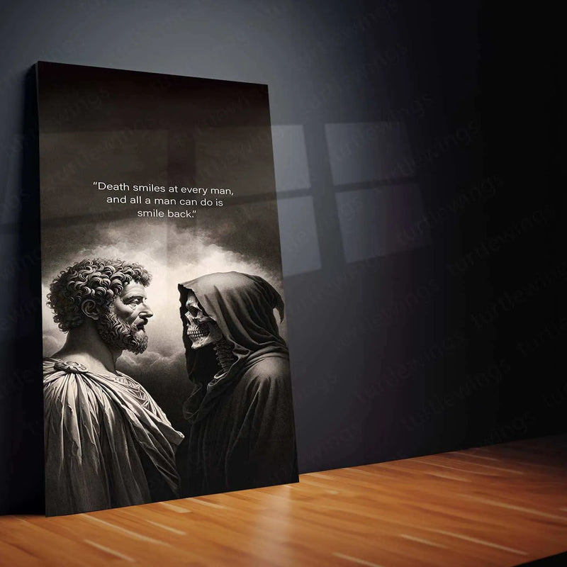 Leonardo da Vinci Warrior Quote – The Master of Art and Wisdom Metal Poster - TURTLEWINGS