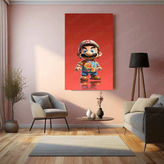 Super Mario Metal Poster | Retro Gaming Wall Art | Nintendo Collector’s Decor - TURTLEWINGS
