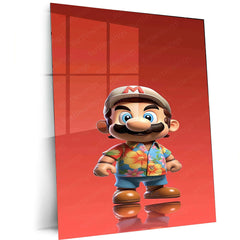 Super Mario Metal Poster | Retro Gaming Wall Art | Nintendo Collector’s Decor - TURTLEWINGS