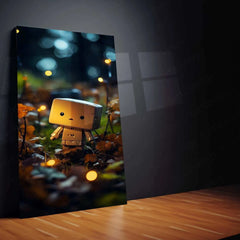 Abstract Aesthetic Metal Poster | Modern Wall Art | Geometric & Fluid Design Decor - TURTLEWINGS