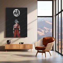 Dragon Ball Z Metal Poster | Super Saiyan Transformation Art - TURTLEWINGS