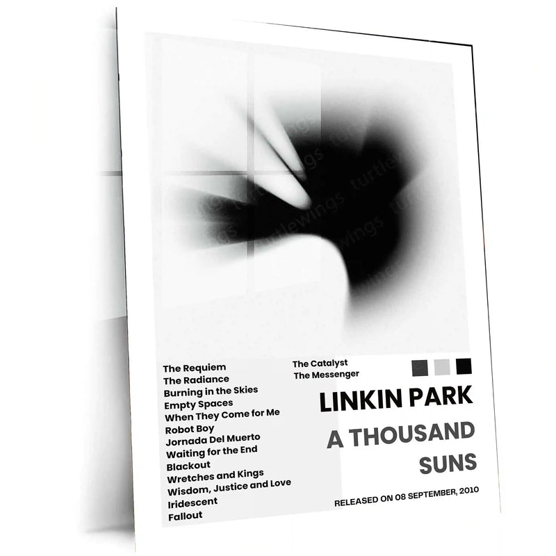 Linkin Park Metal Poster Collection – 11 Iconic Albums | Premium Music Wall Art | Buy Single, Set of 8, or Complete Set of 11