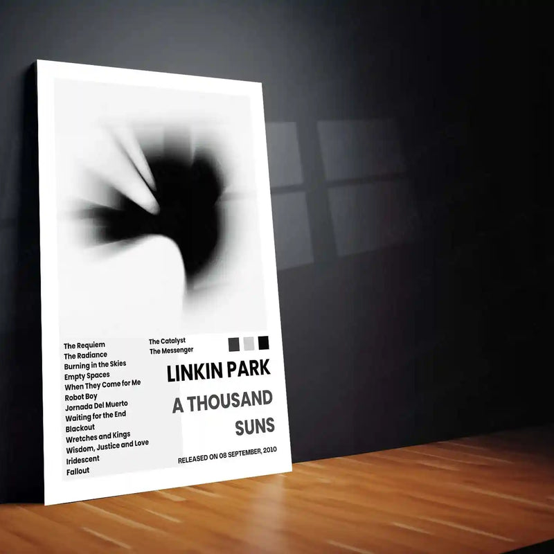 Linkin Park Metal Poster Collection – 11 Iconic Albums | Premium Music Wall Art | Buy Single, Set of 8, or Complete Set of 11