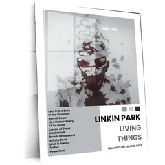 Linkin Park Metal Poster Collection – 11 Iconic Albums | Premium Music Wall Art | Buy Single, Set of 8, or Complete Set of 11