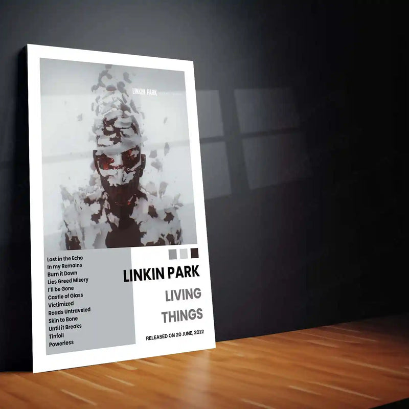 Linkin Park Metal Poster Collection – 11 Iconic Albums | Premium Music Wall Art | Buy Single, Set of 8, or Complete Set of 11