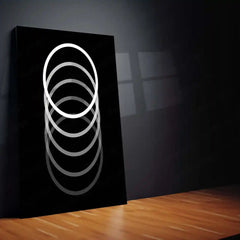 🎨 Abstract Art Metal Frame Poster | Modern Aesthetic Wall Décor for Creative Spaces - TURTLEWINGS