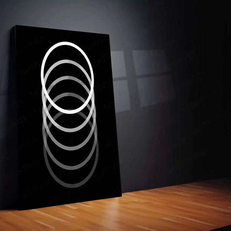 🎨 Abstract Art Metal Frame Poster | Modern Aesthetic Wall Décor for Creative Spaces - TURTLEWINGS