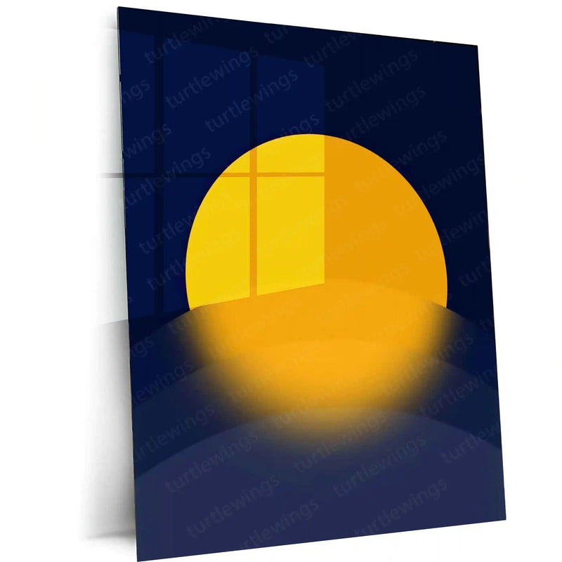 🎨 Abstract Art Metal Frame | Modern Aesthetic Wall Décor for Creative Spaces 01 - TURTLEWINGS