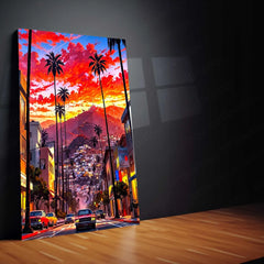 Abstract Metal Poster | Abstract Car Metal Poster | Futuristic Auto Art for Wall Decor - TURTLEWINGS