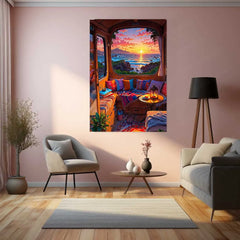 Abstract Metal Poster | Abstract Nature Art Metal Poster | Modern Organic Wall Decor 01 - TURTLEWINGS