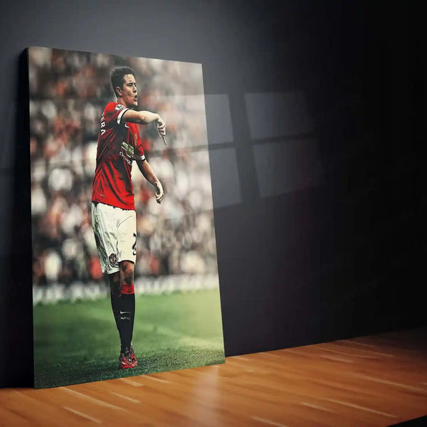 Ander Herrera Manchester United Action Pose – Metal Frame | Premium Football Poster - TURTLEWINGS