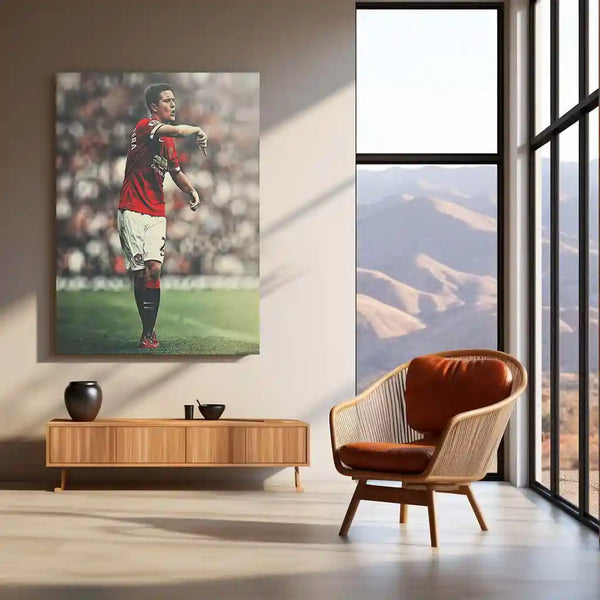 Ander Herrera Manchester United Action Pose – Metal Frame | Premium Football Poster - TURTLEWINGS