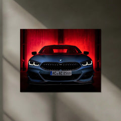 BMW AC Schnitzer ACS8 – Luxury Performance Car Neon LED Metal Poster | Supercar Wall Frame