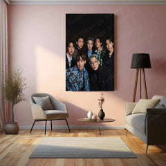BTS Metal Poster – K-Pop Legends Wall Art for ARMY - TURTLEWINGS