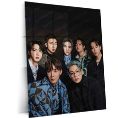BTS Metal Poster – K-Pop Legends Wall Art for ARMY - TURTLEWINGS