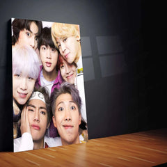 BTS Metal Poster – K-Pop Legends Wall Art for ARMY f3 - TURTLEWINGS