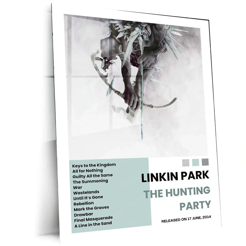 Linkin Park Metal Poster Collection – 11 Iconic Albums | Premium Music Wall Art | Buy Single, Set of 8, or Complete Set of 11