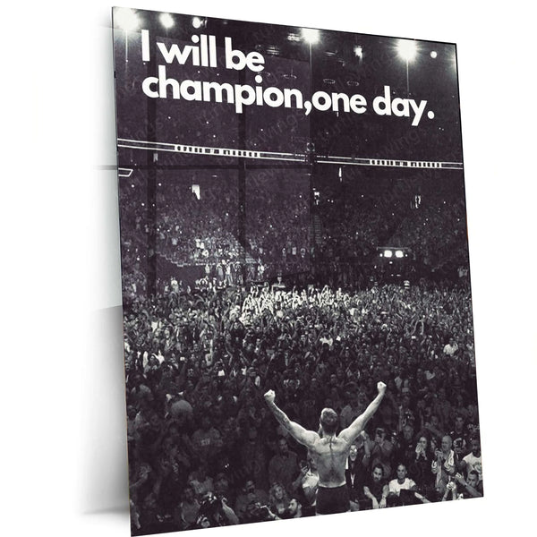 Conor McGregor Quote Metal Poster – Motivational MMA Wall Art | Fighter Mindset Decor 3 - TURTLEWINGS